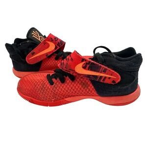 Nike Kyrie Better World Basketball Shoes Red Black Kids Size 5.5Y Sneakers Sport